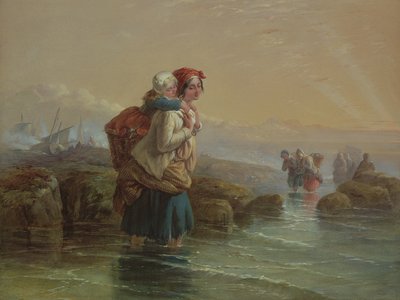 Shrimpers, 19th century by Joseph John Jenkins